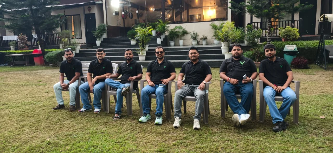 Valuedesign India team at an offsite gathering