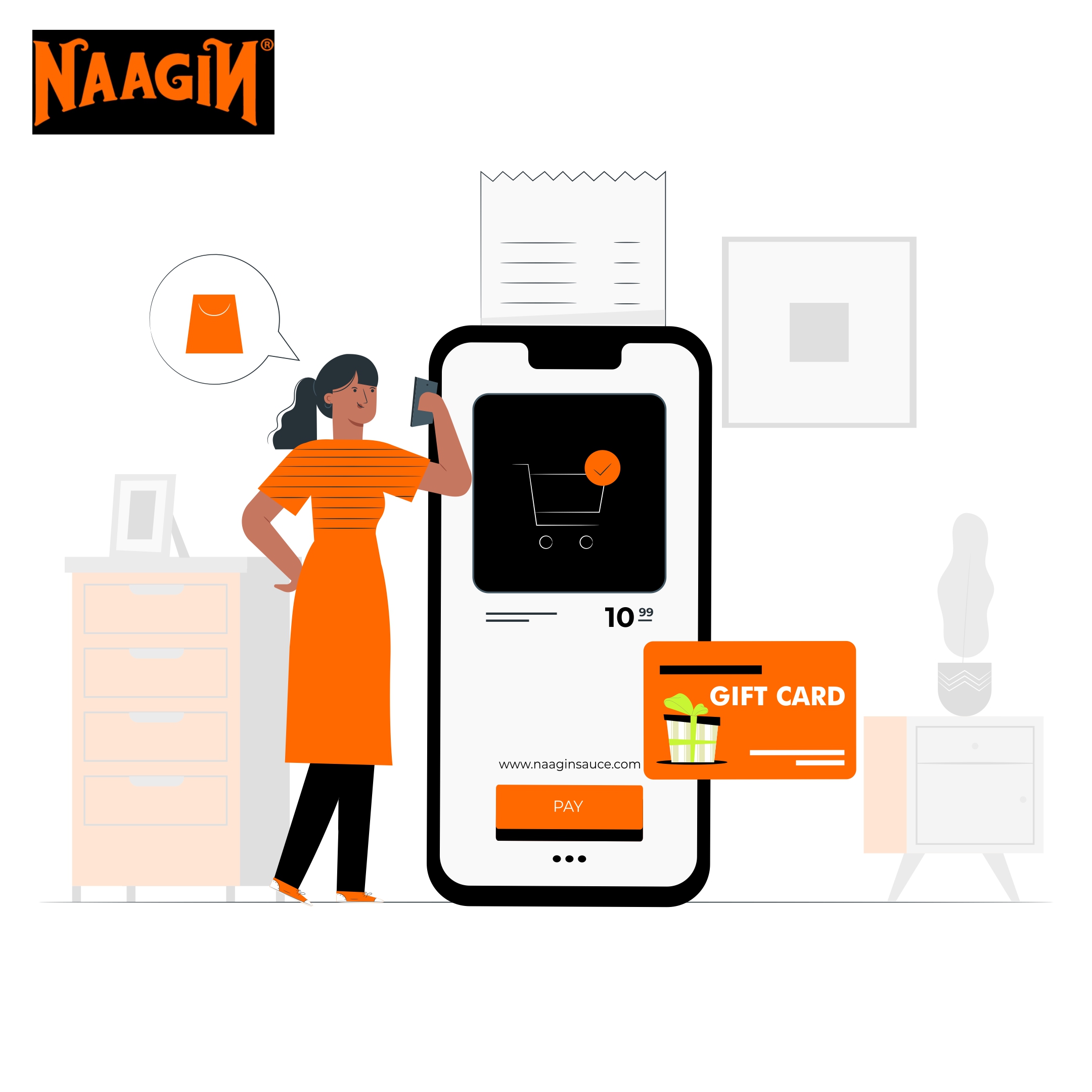 naagin sauce gift card